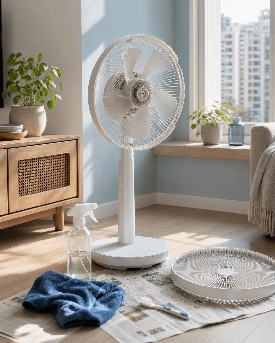 summer-fan-deep-clean-maintenance-guide — maintenance fan cleaning hero