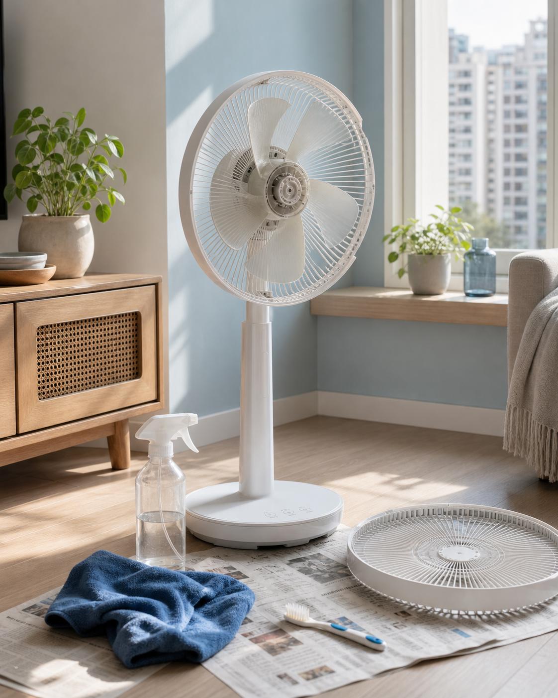 summer-fan-deep-clean-maintenance-guide — maintenance fan cleaning hero
