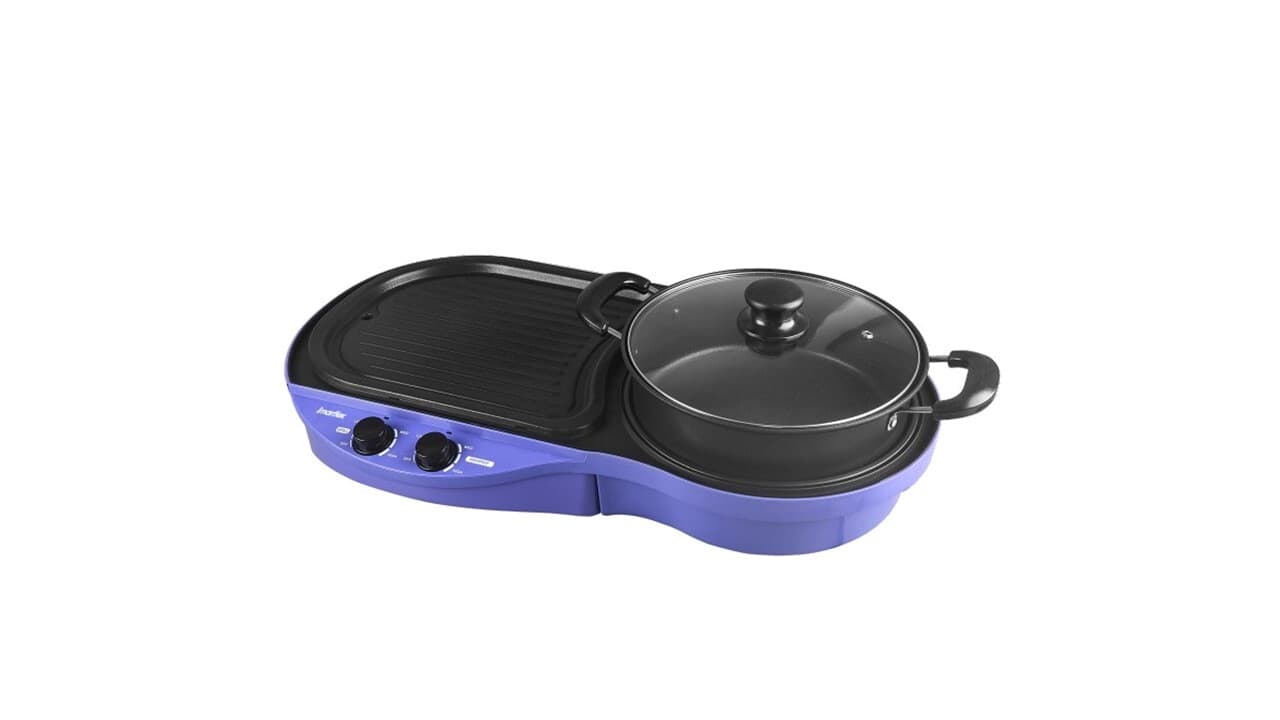 "伊瑪牌" 1700W 燒烤派對電火鍋(~2.9公升)