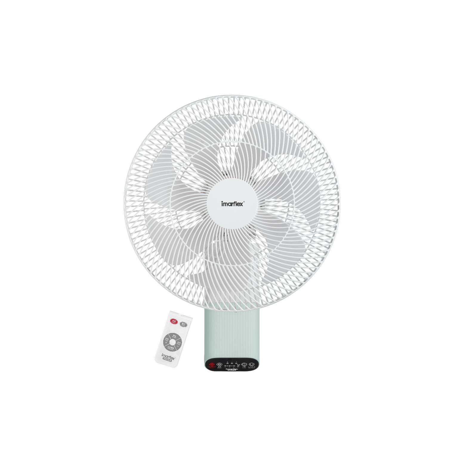 "伊瑪牌" 電子式12吋遙控掛牆扇