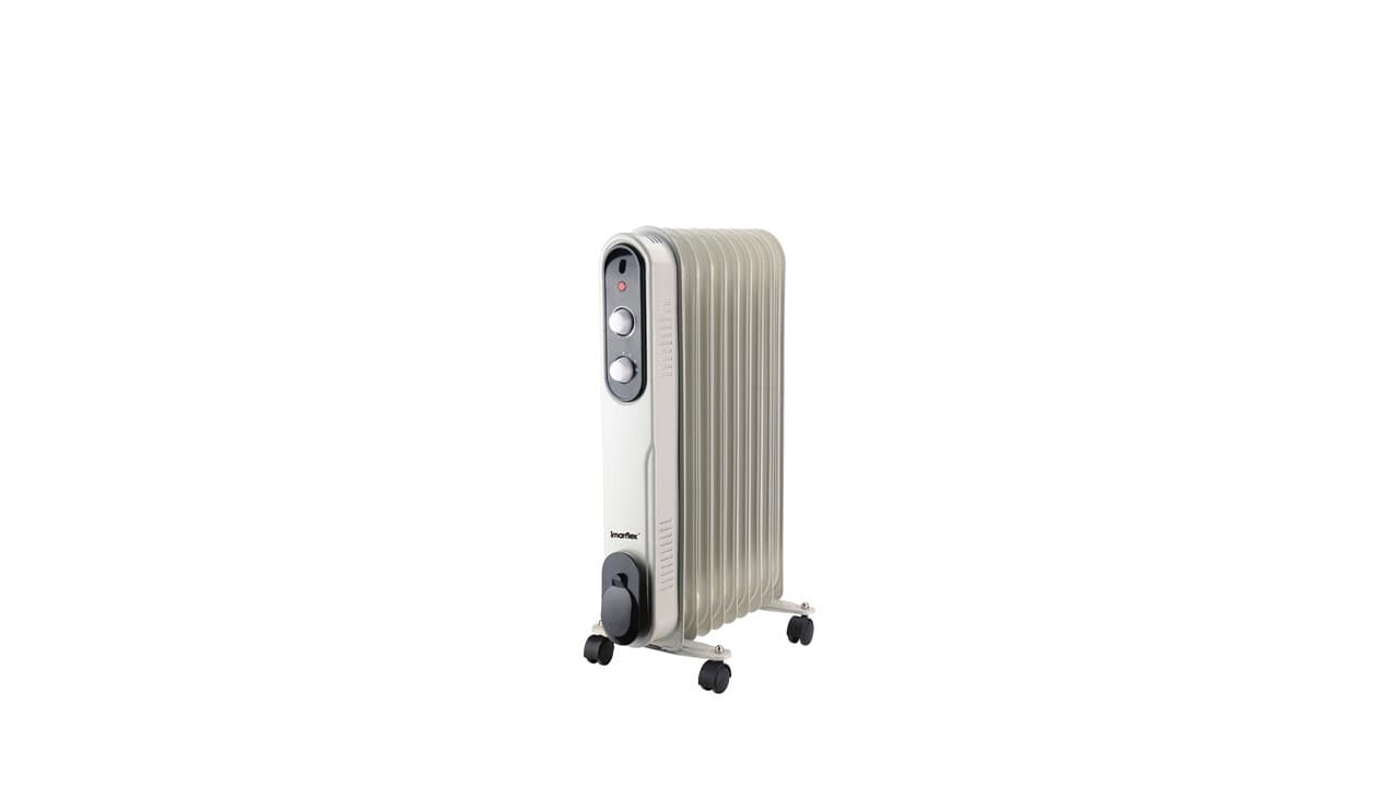 伊瑪牌 2000W 大型充油式電暖爐 (9片)INY-2009B